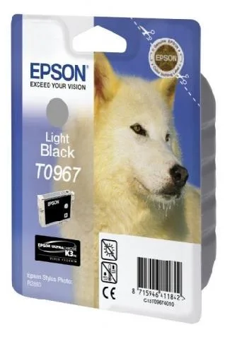 Картридж с серыми чернилами Epson T0967 (C13T09674010) в России Картридж с серыми чернилами Epson T0967 (C13T09674010) в России