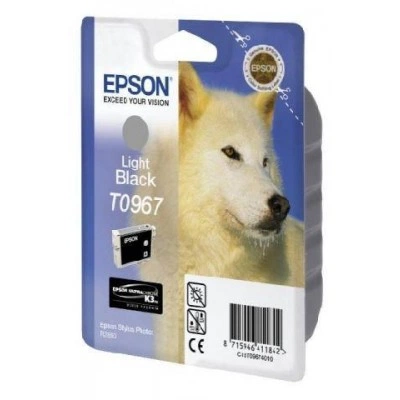 Картридж с серыми чернилами Epson T0967 (C13T09674010) Картридж с серыми чернилами Epson T0967 (C13T09674010)