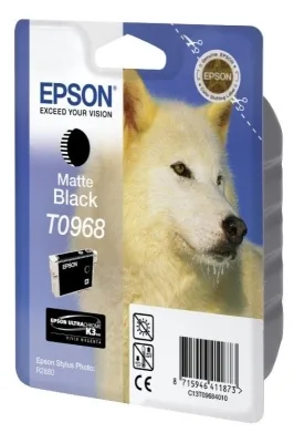 Картридж с черными матовыми чернилами Epson T0968 (C13T09684010) в России Картридж с черными матовыми чернилами Epson T0968 (C13T09684010) в России