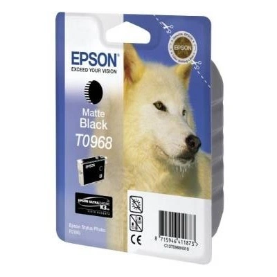 Картридж с черными матовыми чернилами Epson T0968 (C13T09684010) Картридж с черными матовыми чернилами Epson T0968 (C13T09684010)