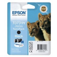 Набор из двух черных картриджей повышенной емкости Epson T0731H (T0721) (C13T10414A10)