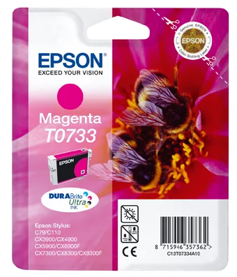 Картридж с пурпурными чернилами Epson T0733 (C13T10534A10) в России Картридж с пурпурными чернилами Epson T0733 (C13T10534A10) в России