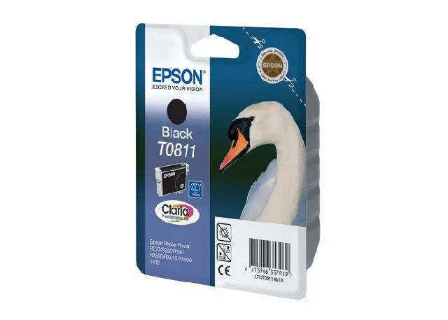 Картридж с черными чернилами повышенной емкости Epson T0811 (C13T11114A10) в России Картридж с черными чернилами повышенной емкости Epson T0811 (C13T11114A10) в России