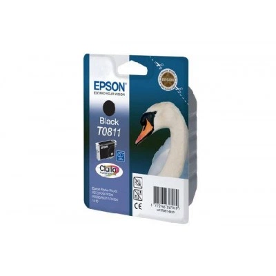 Картридж с черными чернилами повышенной емкости Epson T0811 (C13T11114A10) Картридж с черными чернилами повышенной емкости Epson T0811 (C13T11114A10)