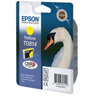 Картридж с желтыми чернилами повышенной емкости Epson T0814 (C13T11144A10)