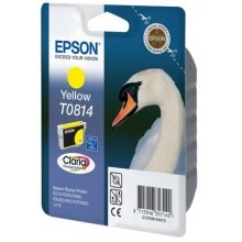 Картридж с желтыми чернилами повышенной емкости Epson T0814 (C13T11144A10)