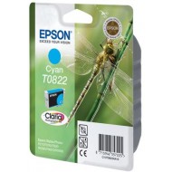 Картридж с голубыми чернилами Epson T0822 (C13T11224A10)