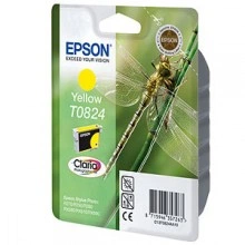 Картридж с желтыми чернилами Epson T0824 (C13T11244A10)