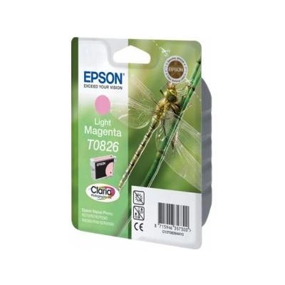 Картридж со светло-пурпурными чернилами Epson T0826 (C13T11264A10) Картридж со светло-пурпурными чернилами Epson T0826 (C13T11264A10)