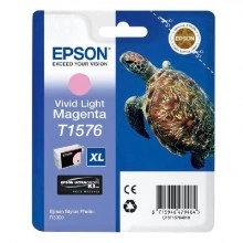 Картридж со светло-пурпурными чернилами Epson T1576 (C13T15764010)