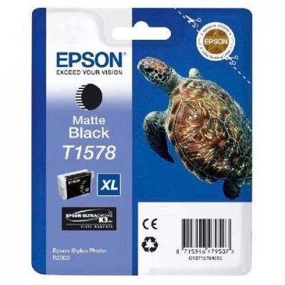 Картридж с черными матовыми чернилами Epson T1578 (C13T15784010) Картридж с черными матовыми чернилами Epson T1578 (C13T15784010)