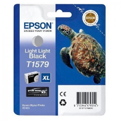 Картридж со светло-серыми чернилами Epson T1579 (C13T15794010) Картридж со светло-серыми чернилами Epson T1579 (C13T15794010)