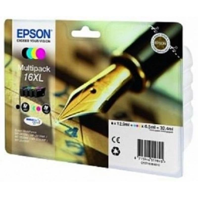 Набор цветных картриджей повышенной емкости Epson 16XL (C13T16364010)