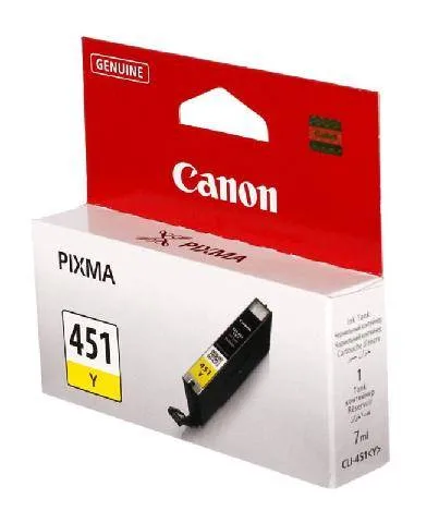 Чернильница CANON CLI-451Y (6526B001)