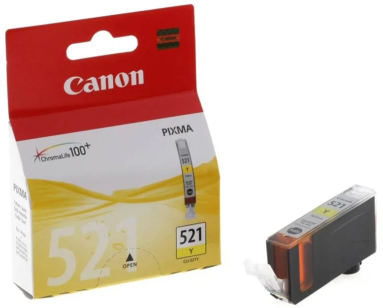 Картридж CANON CLI-521Y Картридж CANON CLI-521Y