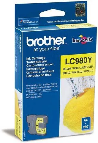 Картридж Brother LC980Y Картридж Brother LC980Y