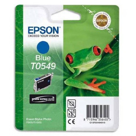 Картридж с синими чернилами Epson T0549 (C13T05494010) в Москве Картридж с синими чернилами Epson T0549 (C13T05494010) в Москве