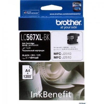Картридж Brother LC-569XLBK Картридж Brother LC-569XLBK