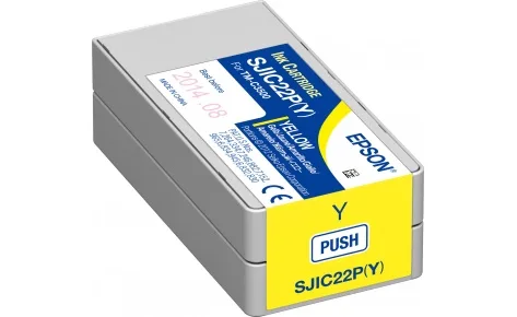 Картридж с желтыми чернилами Epson SJIC22P(Y) (C33S020604) в России Картридж с желтыми чернилами Epson SJIC22P(Y) (C33S020604) в России