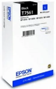 Картридж с черными чернилами Epson T7561 для WF-8090, 8590 (C13T756140) в России Картридж с черными чернилами Epson T7561 для WF-8090, 8590 (C13T756140) в России