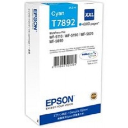 Картридж с голубыми чернилами Epson T7562 для WF-8090, 8590 (C13T756240) в Москве Картридж с голубыми чернилами Epson T7562 для WF-8090, 8590 (C13T756240) в Москве