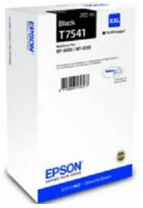 Картридж экстраповышенной емкости с черными чернилами Epson T7541 для WF-8090, 8590 (C13T754140)