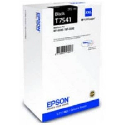 Картридж экстраповышенной емкости с черными чернилами Epson T7541 для WF-8090, 8590 (C13T754140) Картридж экстраповышенной емкости с черными чернилами Epson T7541 для WF-8090, 8590 (C13T754140)