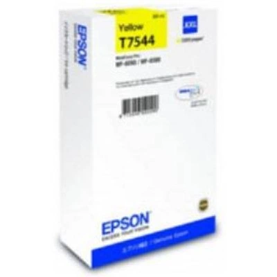 Картридж экстраповышенной емкости с желтыми чернилами Epson T7544 для WF-8090, 8590 (C13T754440) Картридж экстраповышенной емкости с желтыми чернилами Epson T7544 для WF-8090, 8590 (C13T754440)