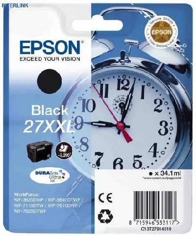 Картридж Epson C13T27914020/C13T27914022 Картридж Epson C13T27914020/C13T27914022
