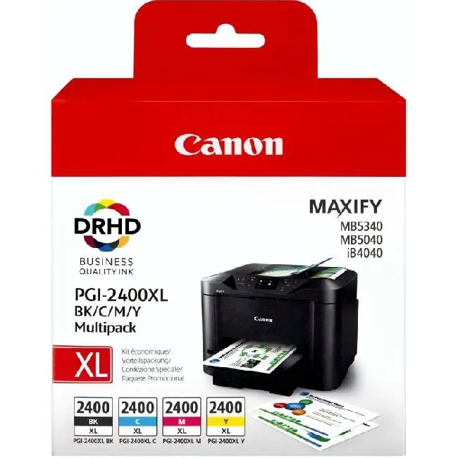 Набор картриджей CANON PGI-2400XL BK/C/M/Y (9257B004) в России Набор картриджей CANON PGI-2400XL BK/C/M/Y (9257B004) в России