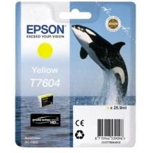 Контейнер с желтыми чернилами Epson T7604 для SC-P600 (C13T76044010)