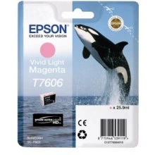 Контейнер с пурпурными чернилами Epson T7606 для SC-P600 (C13T76064010)