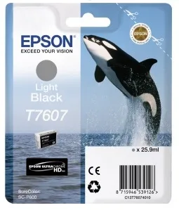 Контейнер с серыми чернилами Epson T7607 для SC-P600 (C13T76074010) в России Контейнер с серыми чернилами Epson T7607 для SC-P600 (C13T76074010) в России