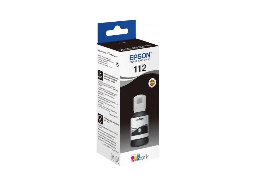 Чернила черные пигментные Epson для L151xx, 7500 стр. (C13T06C14A) Чернила черные пигментные Epson для L151xx, 7500 стр. (C13T06C14A)