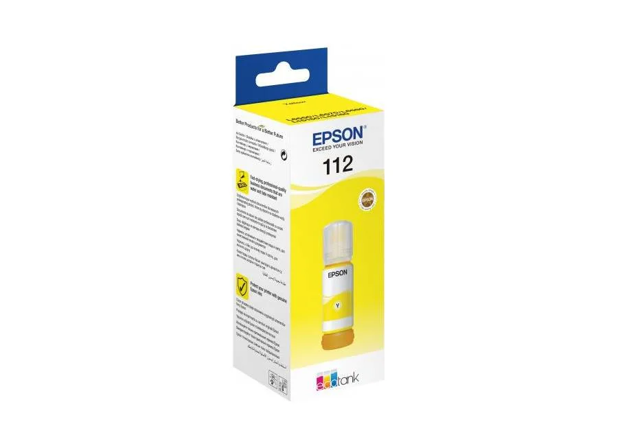 Чернила желтые пигментные Epson для L151xx, 6000 стр. (C13T06C44A) Чернила желтые пигментные Epson для L151xx, 6000 стр. (C13T06C44A)