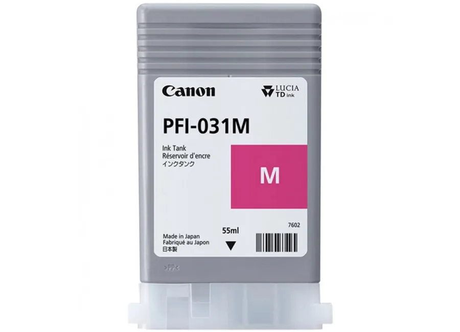 Чернила пигментные CANON Pigment Ink PFI-031 (Magenta) Пурпурный, 55 мл., (6265C001AA) в России Чернила пигментные CANON Pigment Ink PFI-031 (Magenta) Пурпурный, 55 мл., (6265C001AA) в России