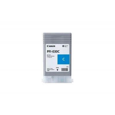Чернила пигментные CANON Pigment Ink PFI-030 (Cyan) Голубой, 55 мл., (3490C001AA)