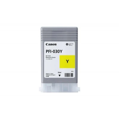 Чернила пигментные CANON Pigment Ink PFI-030 (Yellow) Желтый, 55 мл., (3492C001AA)