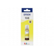 Картридж Epson 108 желтый (C13T09C44A)