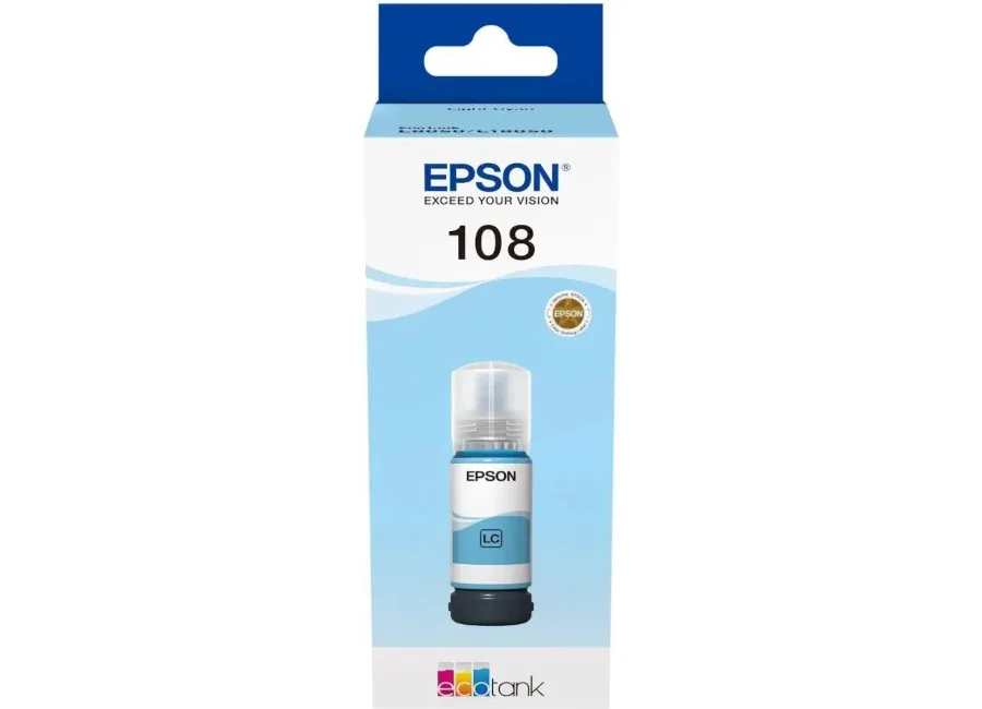 Картридж Epson 108 светло-голубой (C13T09C54A) в России Картридж Epson 108 светло-голубой (C13T09C54A) в России