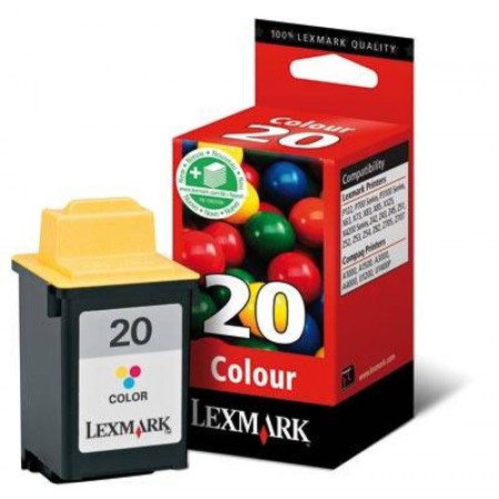 Картридж цветной Lexmark №20 LX-15MX120E в Москве Картридж цветной Lexmark №20 LX-15MX120E в Москве