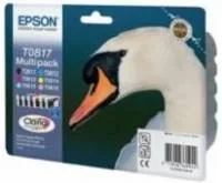 Комплект цветных картриджей Epson EPT08174A Комплект цветных картриджей Epson EPT08174A