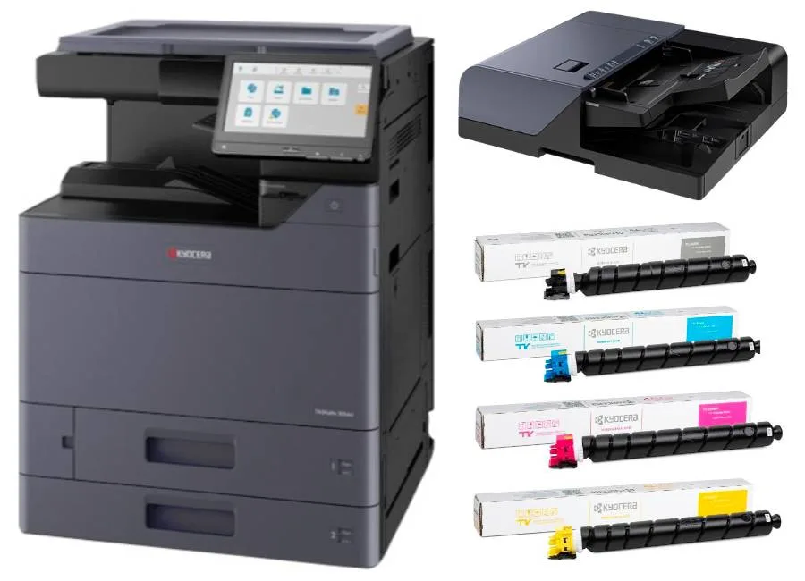 МФУ Kyocera TASKalfa 2554ci в комплекте с автоподатчиком DP-7160 и тонерами МФУ Kyocera TASKalfa 2554ci в комплекте с автоподатчиком DP-7160 и тонерами