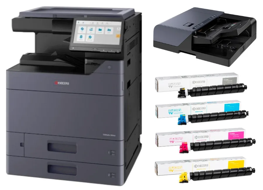 МФУ Kyocera TASKalfa 2554ci в комплекте с автоподатчиком DP-7140 и тонерами в России МФУ Kyocera TASKalfa 2554ci в комплекте с автоподатчиком DP-7140 и тонерами в России