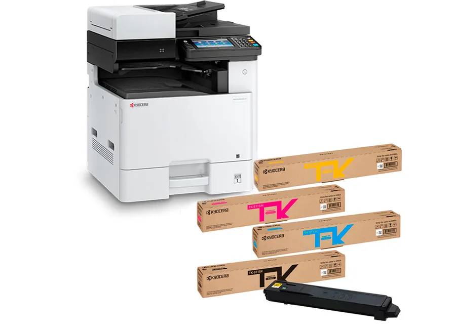 МФУ Kyocera ECOSYS M8130cidn в комплекте с набором тонер-картриджей TK-8115C/M/Y/K в России МФУ Kyocera ECOSYS M8130cidn в комплекте с набором тонер-картриджей TK-8115C/M/Y/K в России