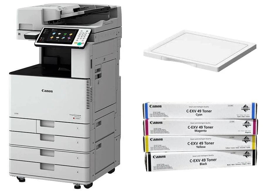 МФУ CANON imageRUNNER ADVANCE DX C3822i MFP с крышкой и тонерами МФУ CANON imageRUNNER ADVANCE DX C3822i MFP с крышкой и тонерами