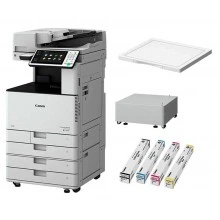 МФУ CANON imageRUNNER ADVANCE DX C3822i MFP с крышкой, тумбой и тонерами