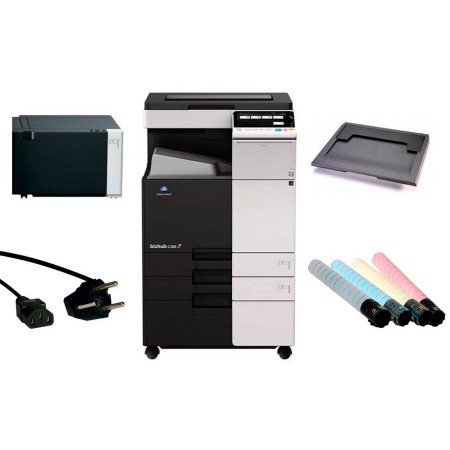 МФУ Konica Minolta Bizhub C368 в комплекте с крышкой, тумбой-подставкой и тонерами в Москве МФУ Konica Minolta Bizhub C368 в комплекте с крышкой, тумбой-подставкой и тонерами в Москве
