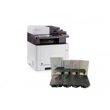 МФУ Kyocera ECOSYS M5521cdw с набором картриджей TK-5230C/M/Y/K