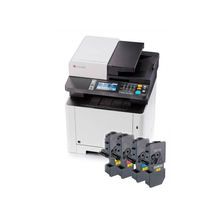 МФУ Kyocera Ecosys M5526cdn с набором картриджей TK-5240C/M/Y/K в Москве МФУ Kyocera Ecosys M5526cdn с набором картриджей TK-5240C/M/Y/K в Москве